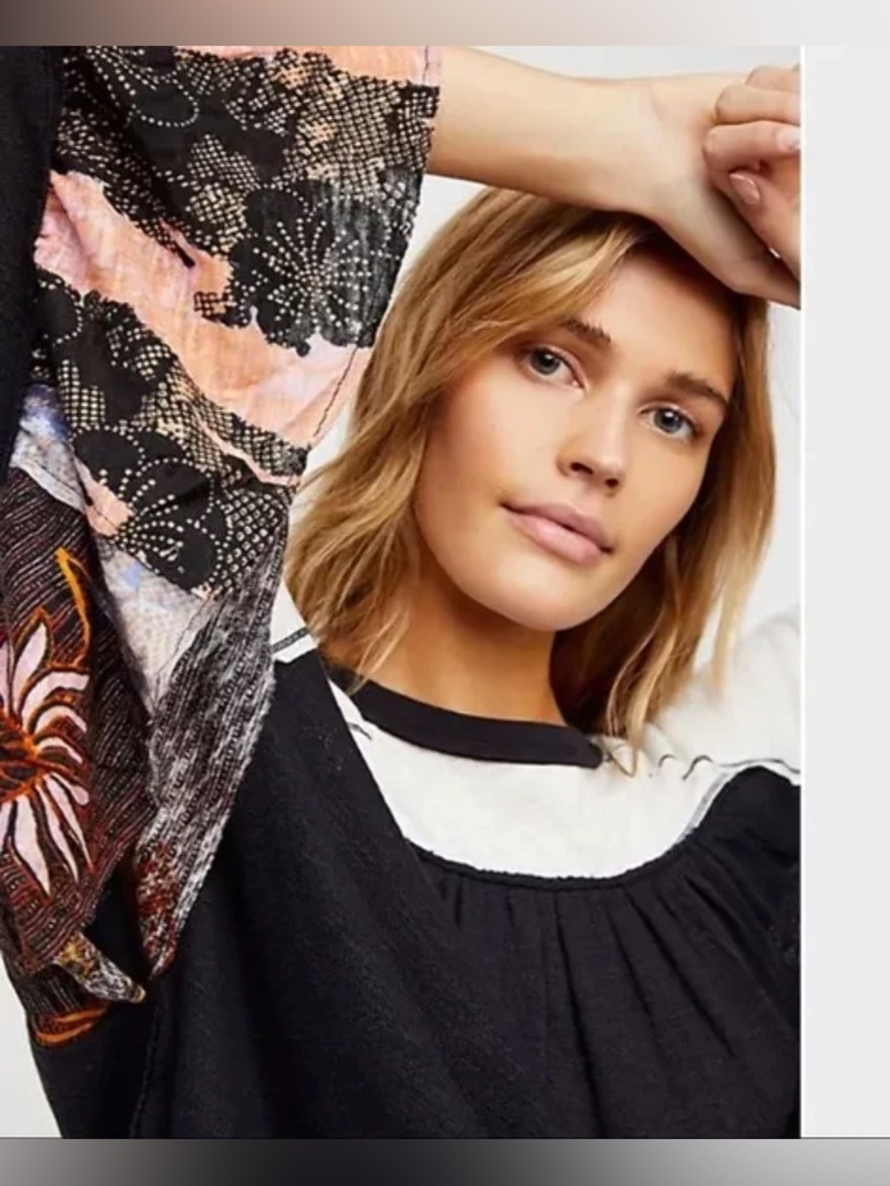 Free People Friday Fever Raglan Contrast T Shirt - Picture 3 of 7